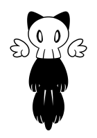 Skullkat Live2D model preview